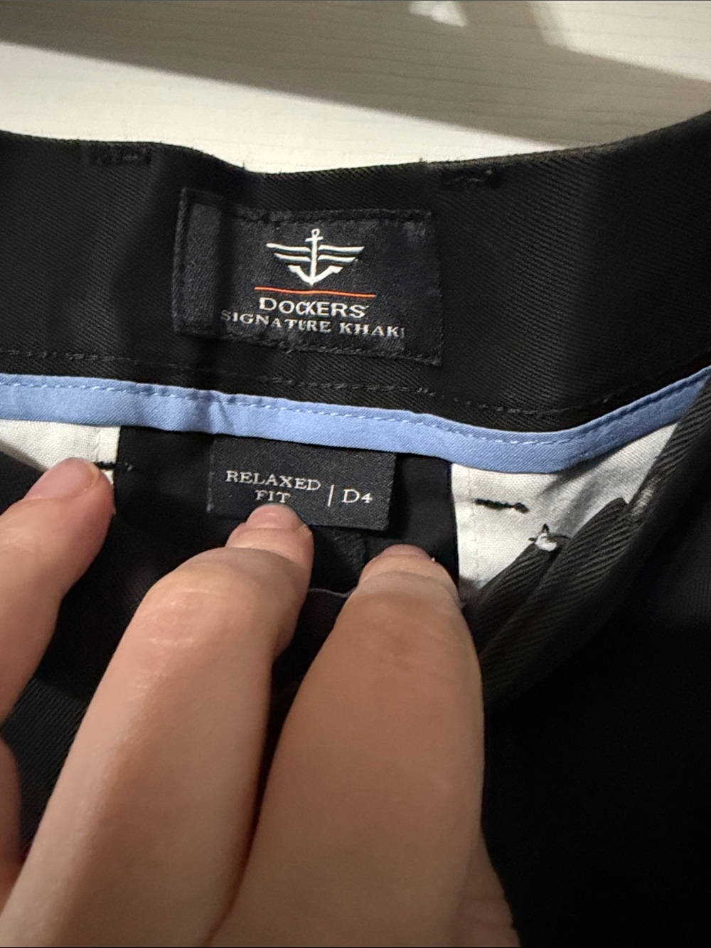 Men's Black Dress Pants - Picture 2 of 4